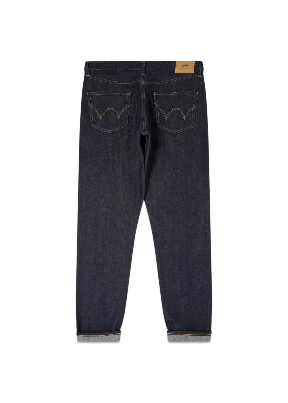 REGULAR TAPERED JEANS - BLUE - UNWASHED - Image 2