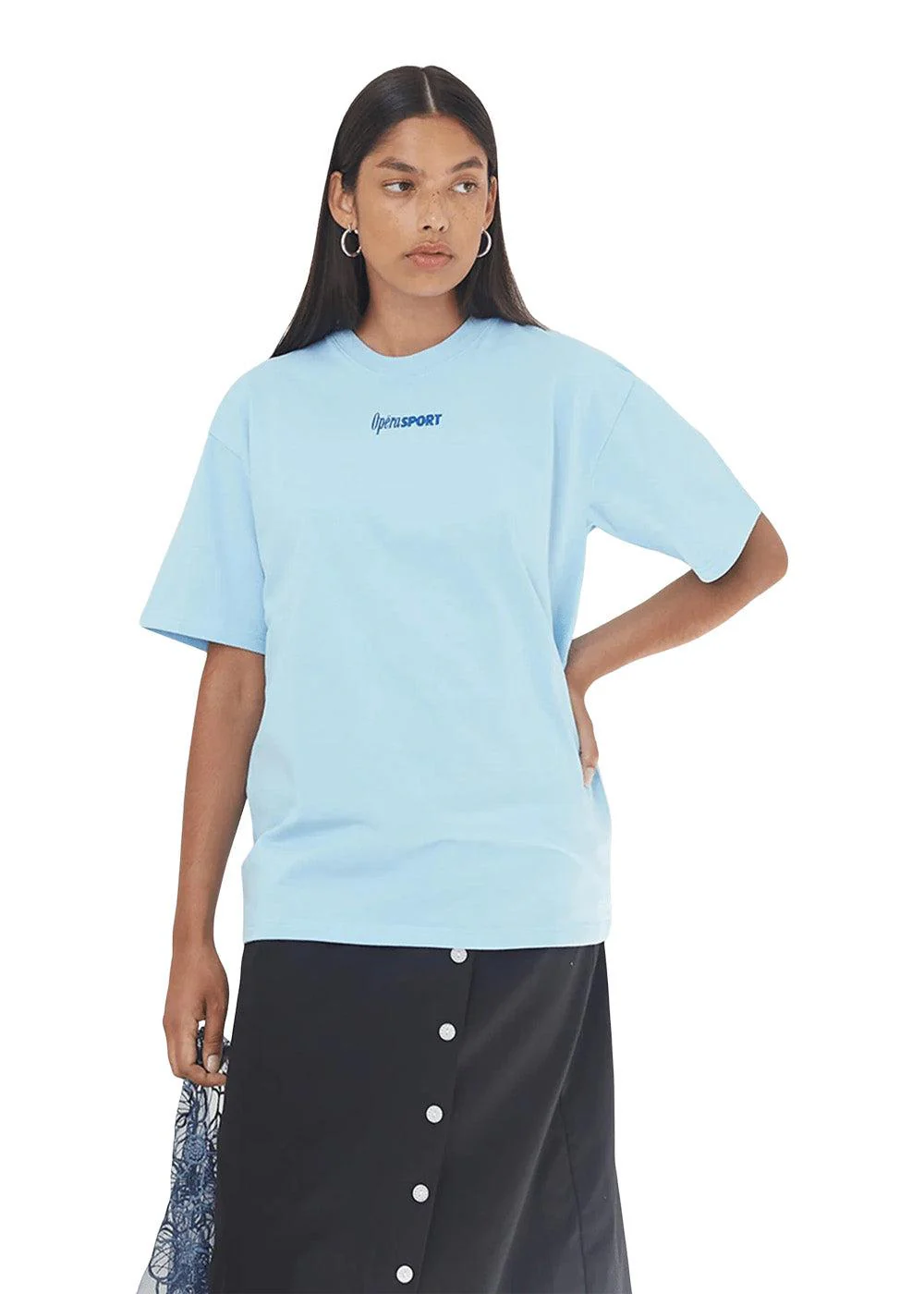 ARDEN T-SHIRT - Crystal Blue - Image 2