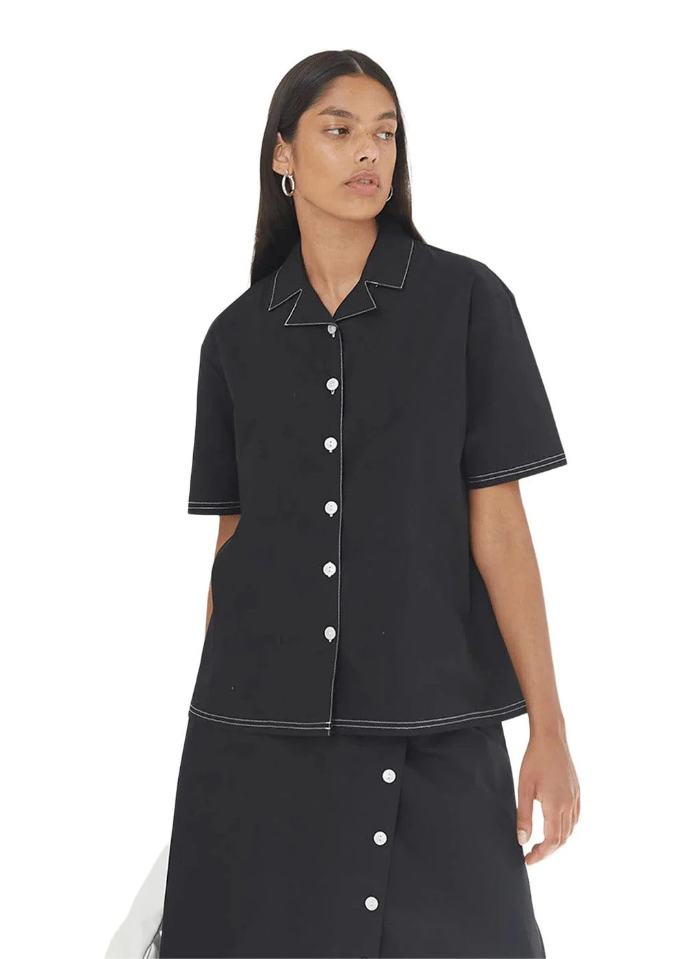KAI SHIRT - Black - Image 2