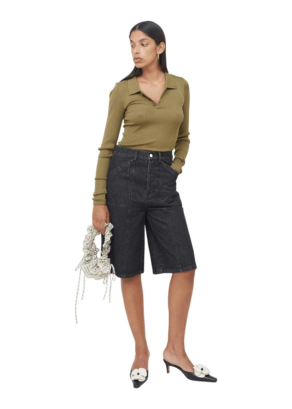 ROWAN SHORTS - Black - Image 2
