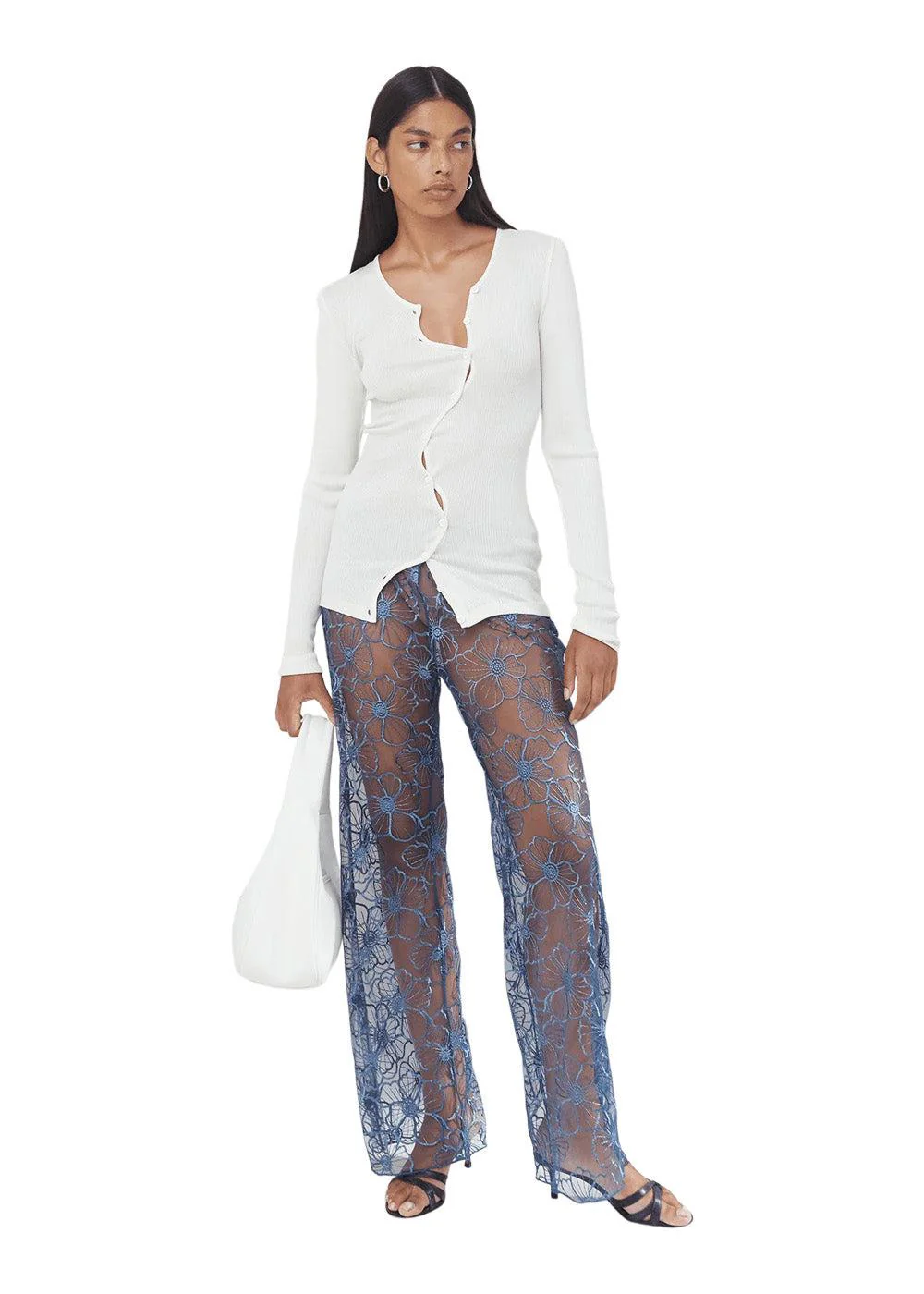 DAPHNE PANTS - Navy Peony - Image 2