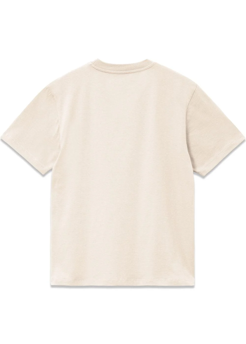 W S/S American Script T-Shirt - Moonbeam - Image 3