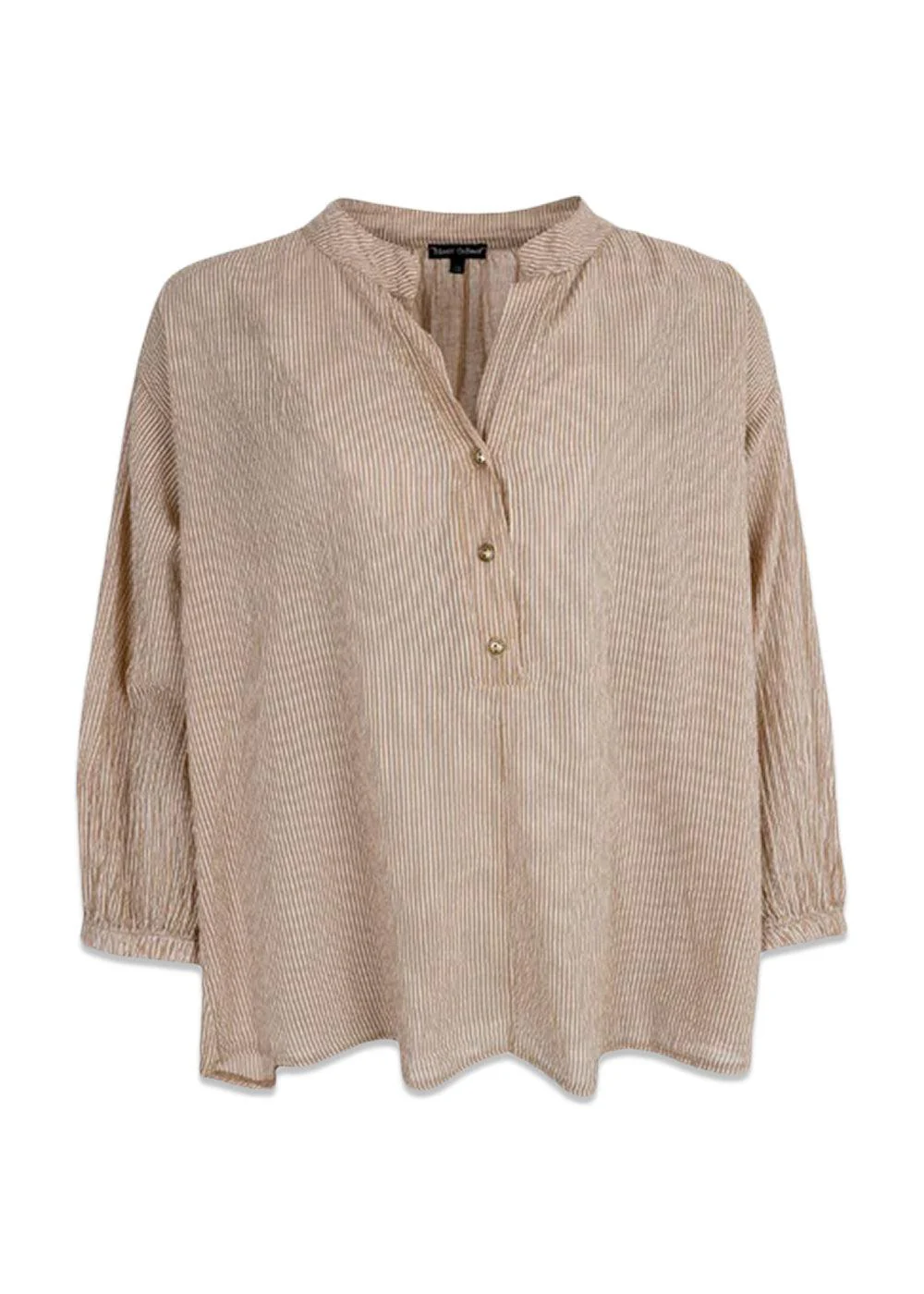 BCOLGA striped blouse - Latte