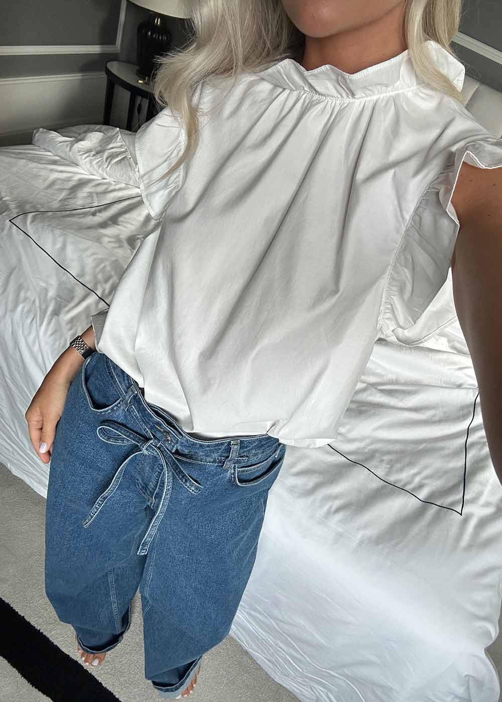 IsoldeMD solid pants - Distressed Blue - Image 5