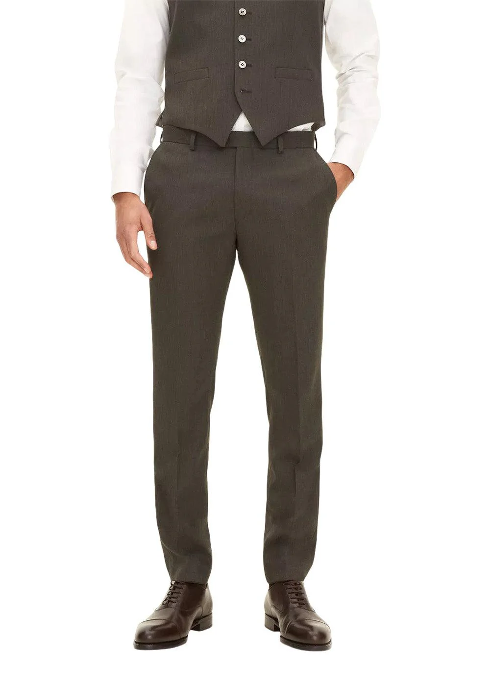 Denz Trousers - Battle Green - Image 2