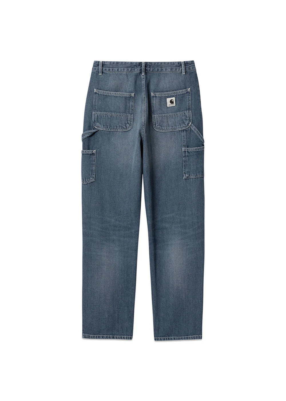 W Pierce Pant Straight - Blue Dark Used Wash - Image 4