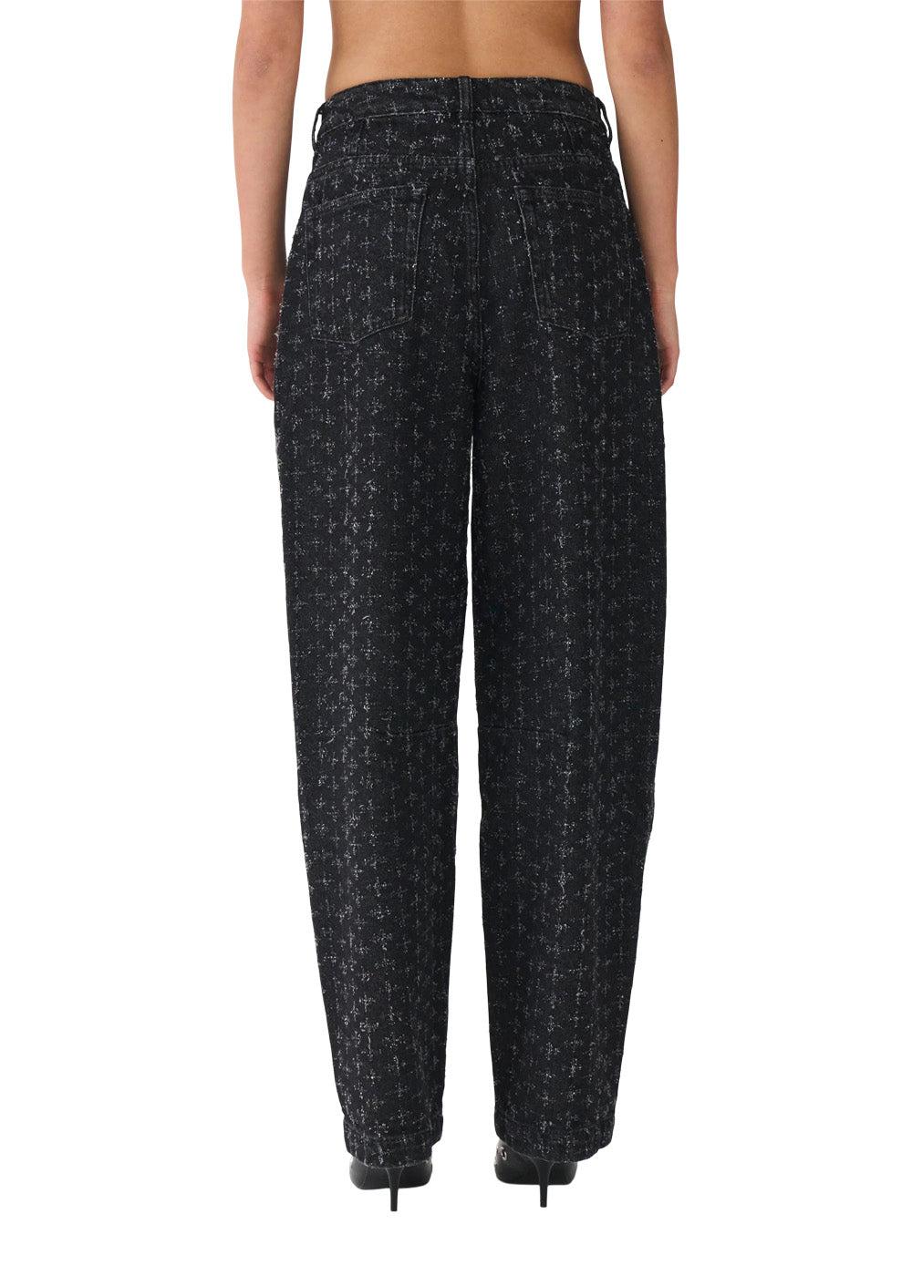 IVY-Janice Slung Jeans Black Punch Denim - Black - Image 4