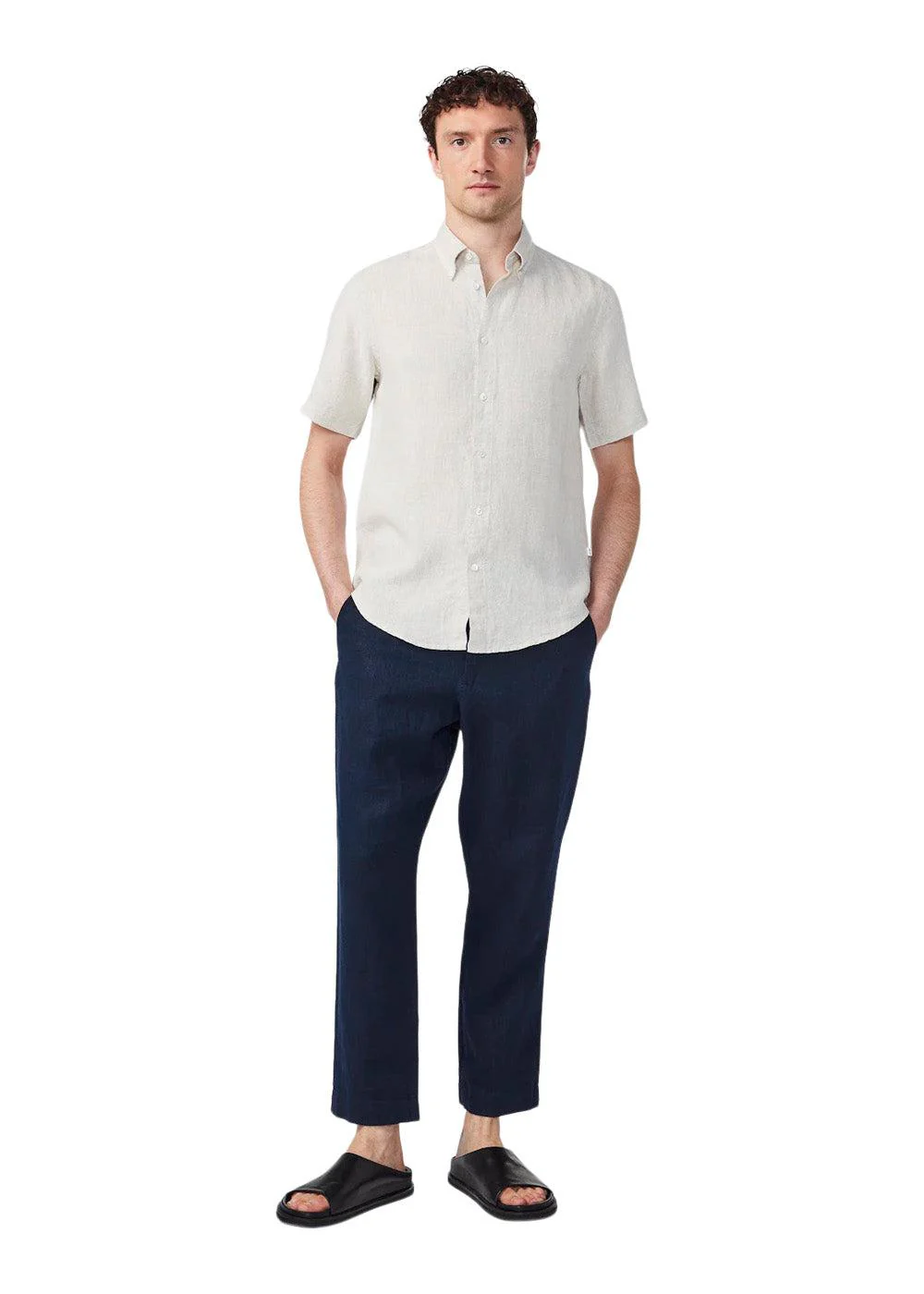 Arne SS No PKT - Oat - Image 2