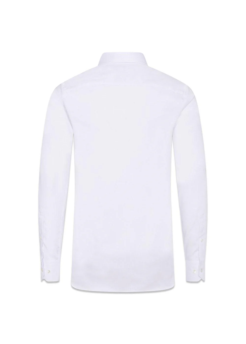 Slim Fit Cut Away Non Iron Twill - Optical White - Image 2