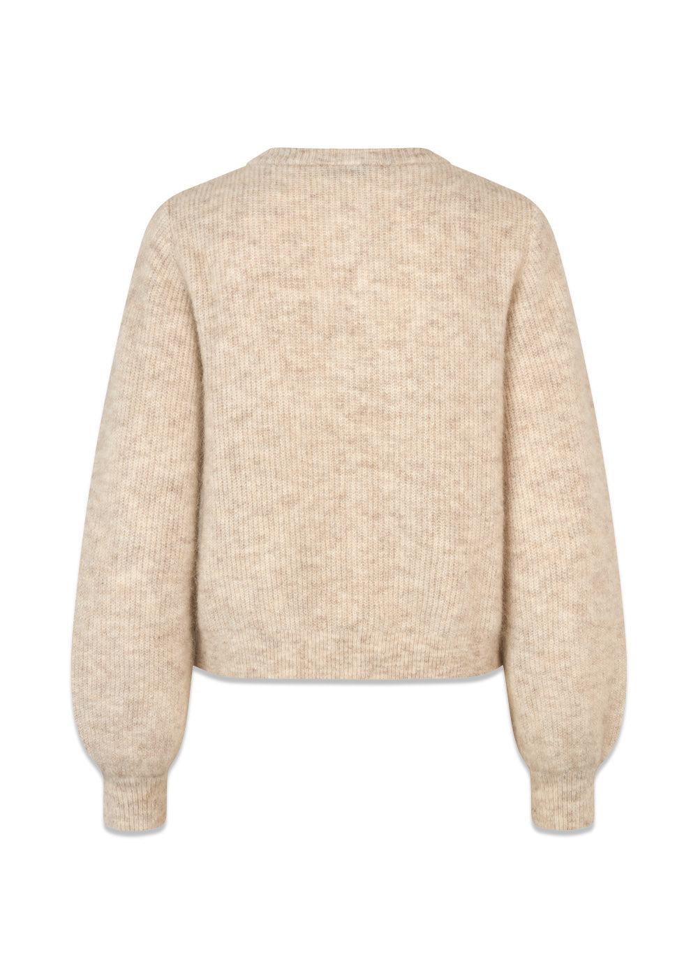 LenniMD cardigan - Beige Melange - Image 3