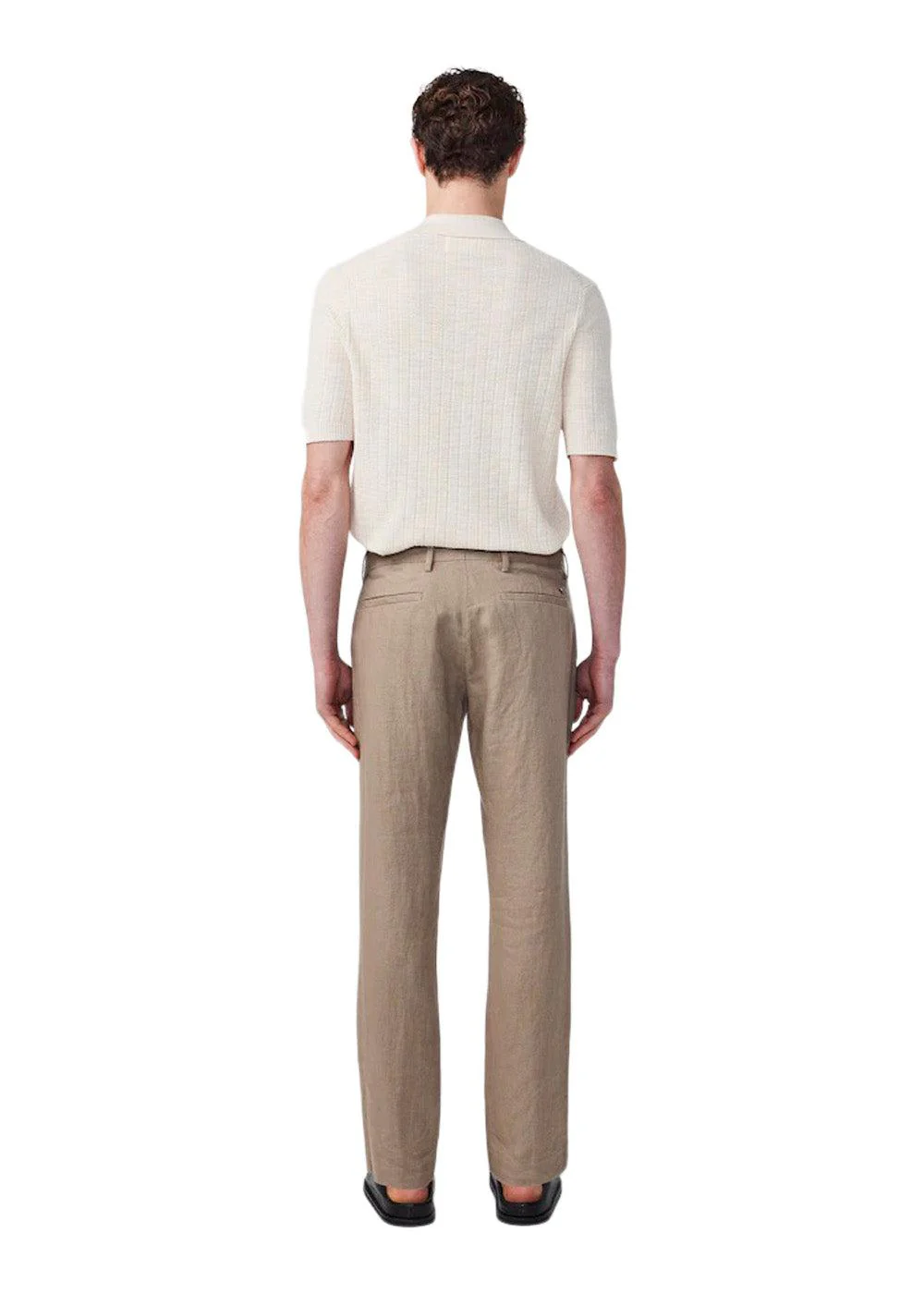 Theo Linen 1454 - Greige - Image 3