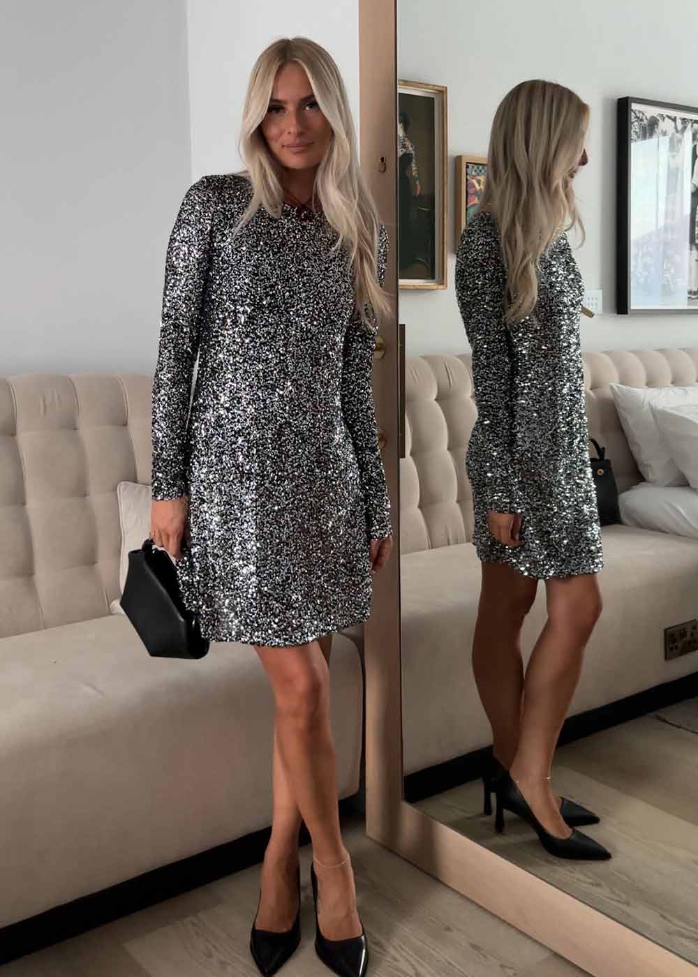 LaraMD dress - Silver - Image 2