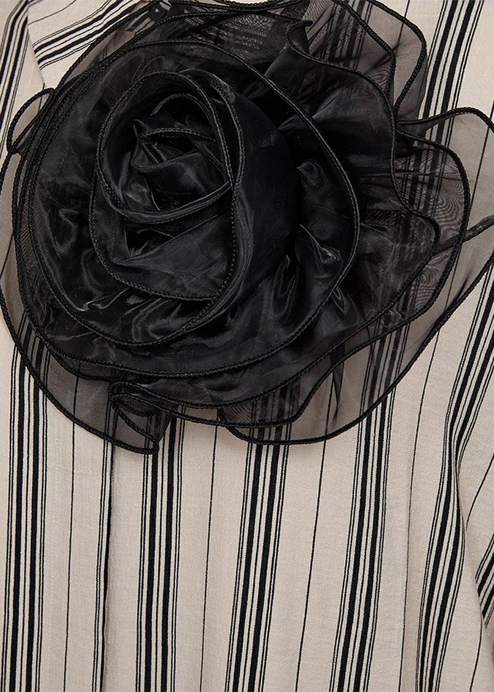 CMPARYA-DRESS - Peyote W. Black - Image 4