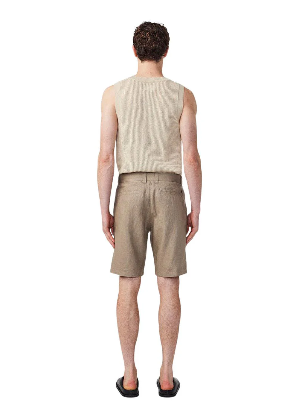 Crown Shorts 1454 - Greige - Image 3