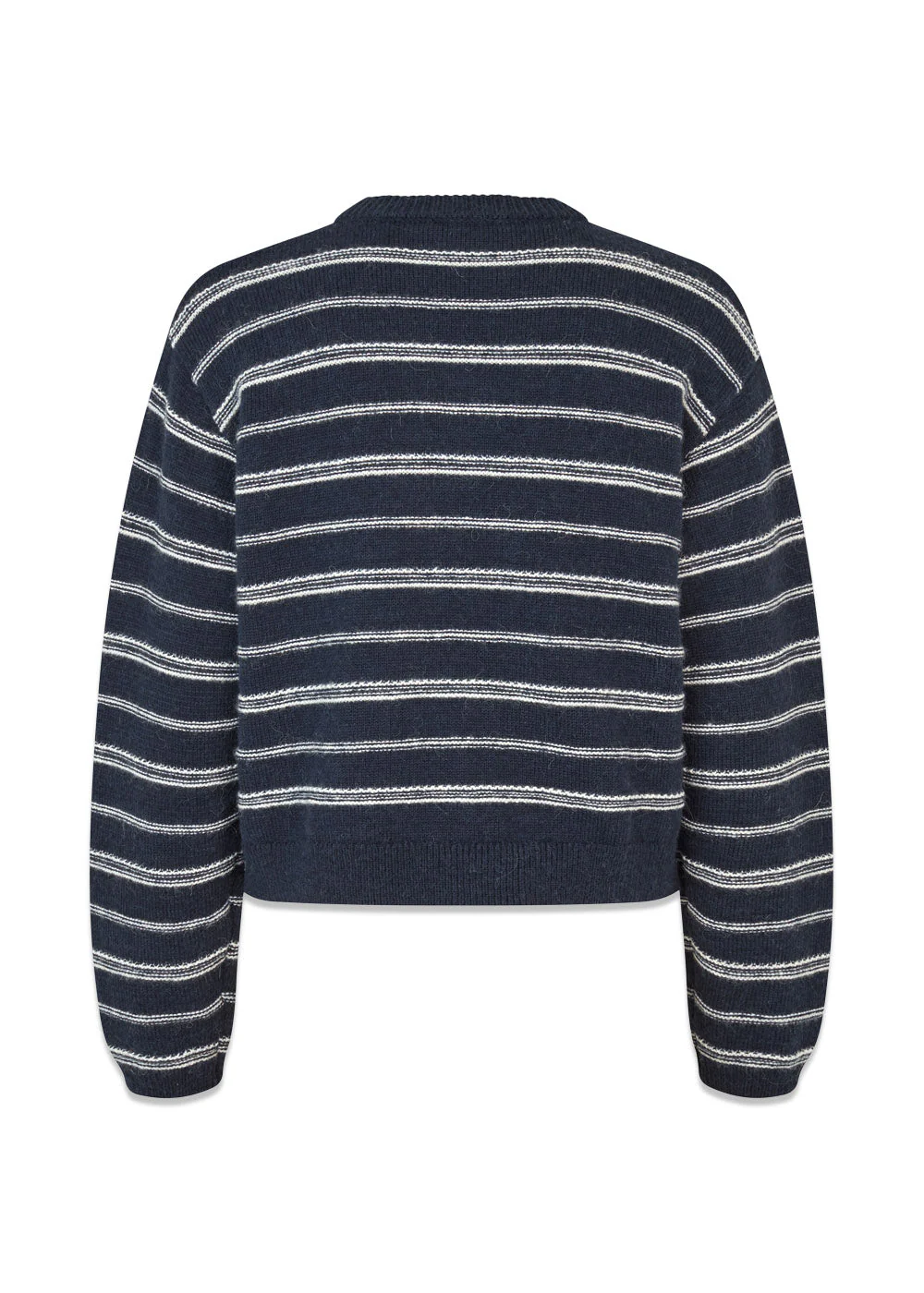 LineusMD stripe o-neck - Navy Sky Soft White Stripe - Image 3