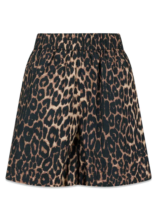 Sakuri Leo Shorts - Leopard - Image 2