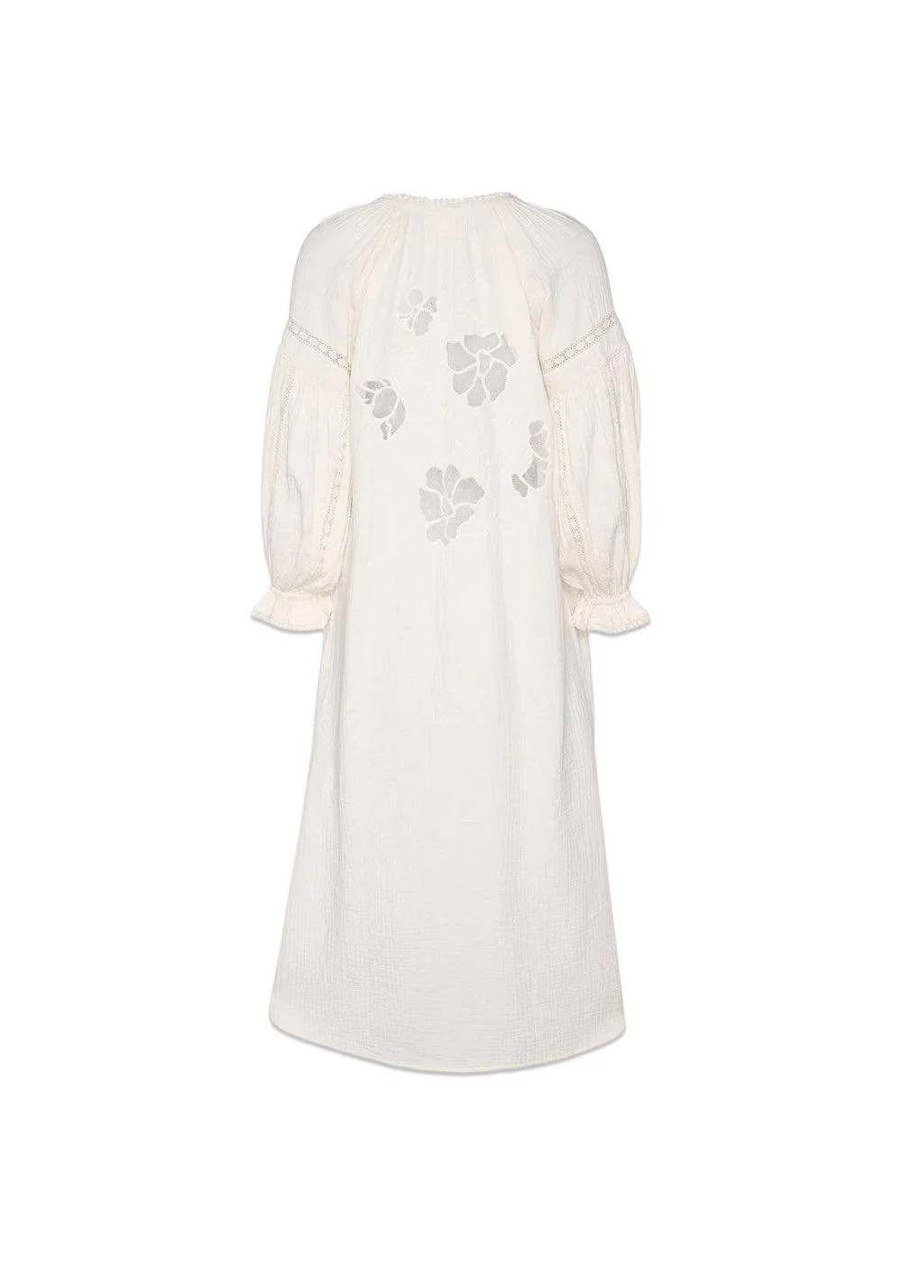 CODY ORGANIC COTTON CAFTAN - Off White - Image 2