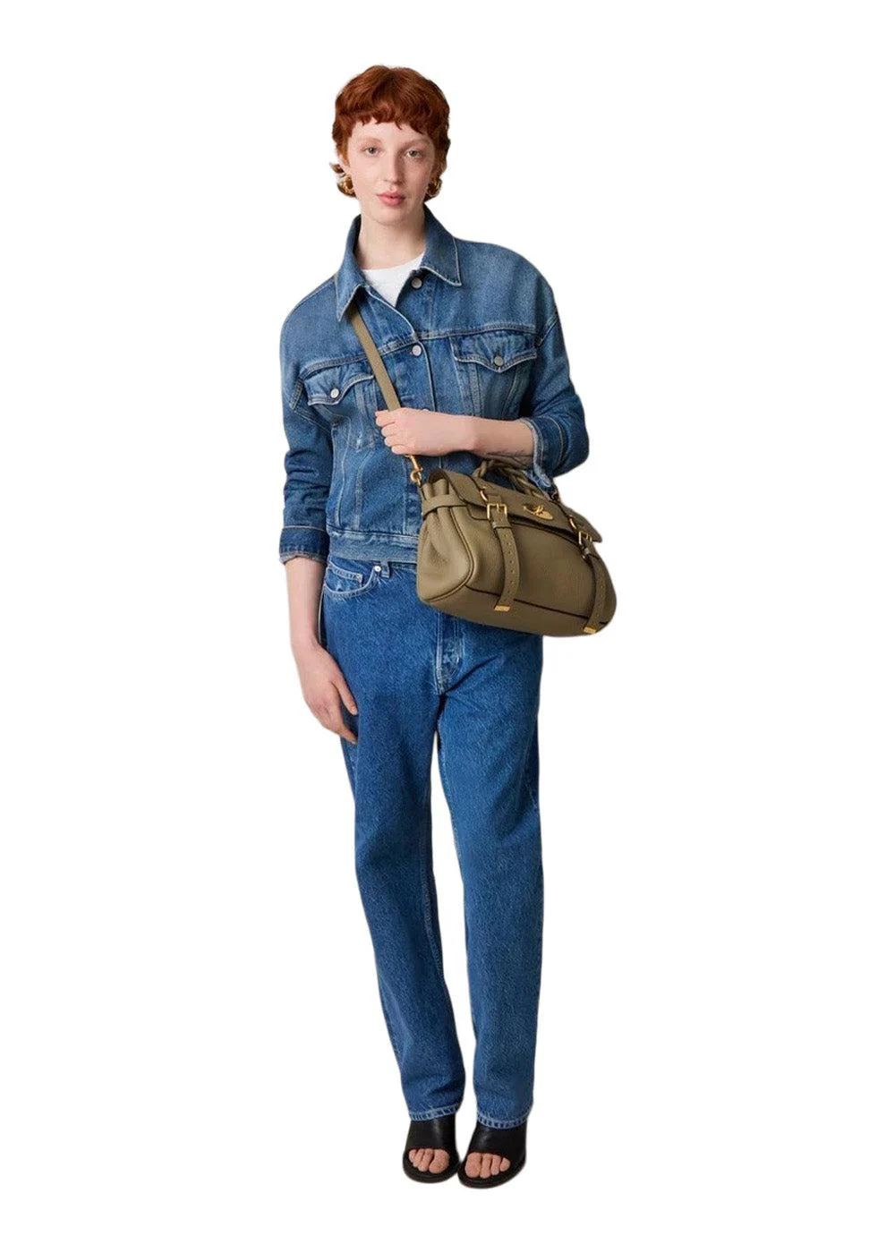 ALEXA HEAVY GRAIN - Linen Green - Image 3