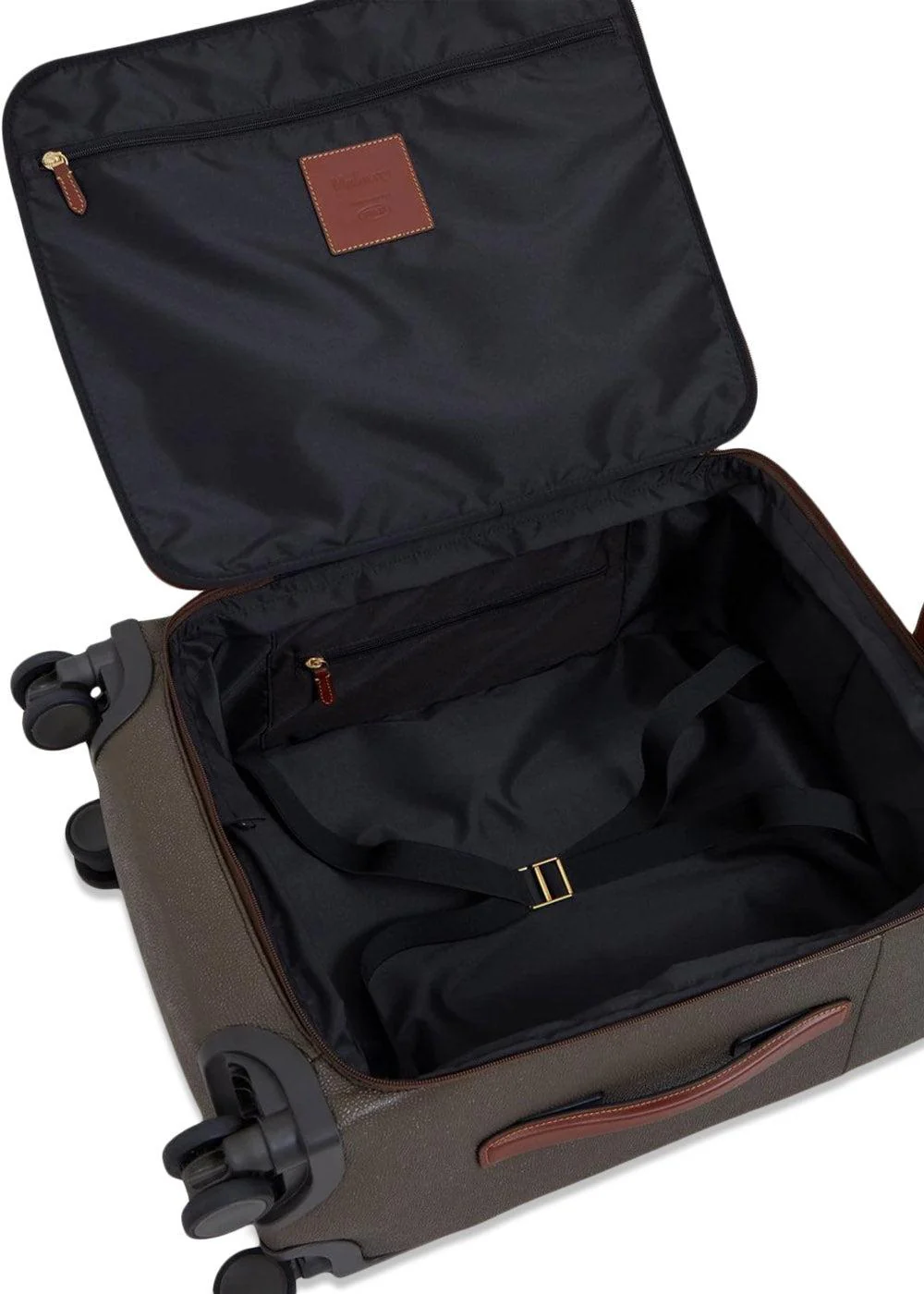 Heritage 4 Wheel Suitcase Eco Sctchgrain - Mole-Cognac - Image 5