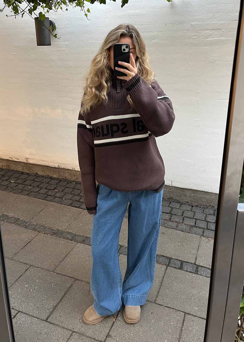 Snowy Knit Anorak - Cappucino - Image 2