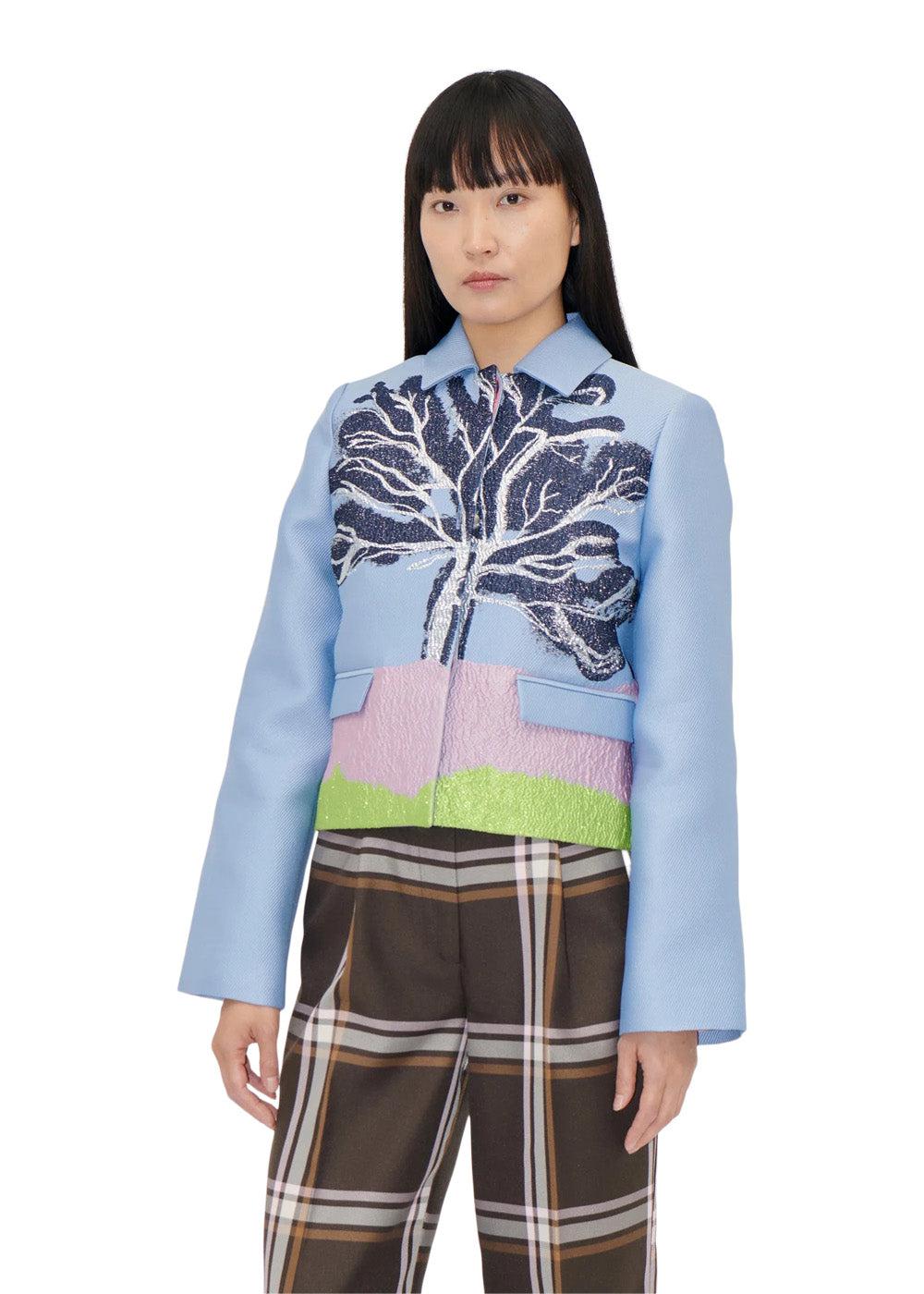 Boxy Straight Jacket - Tree - Image 3