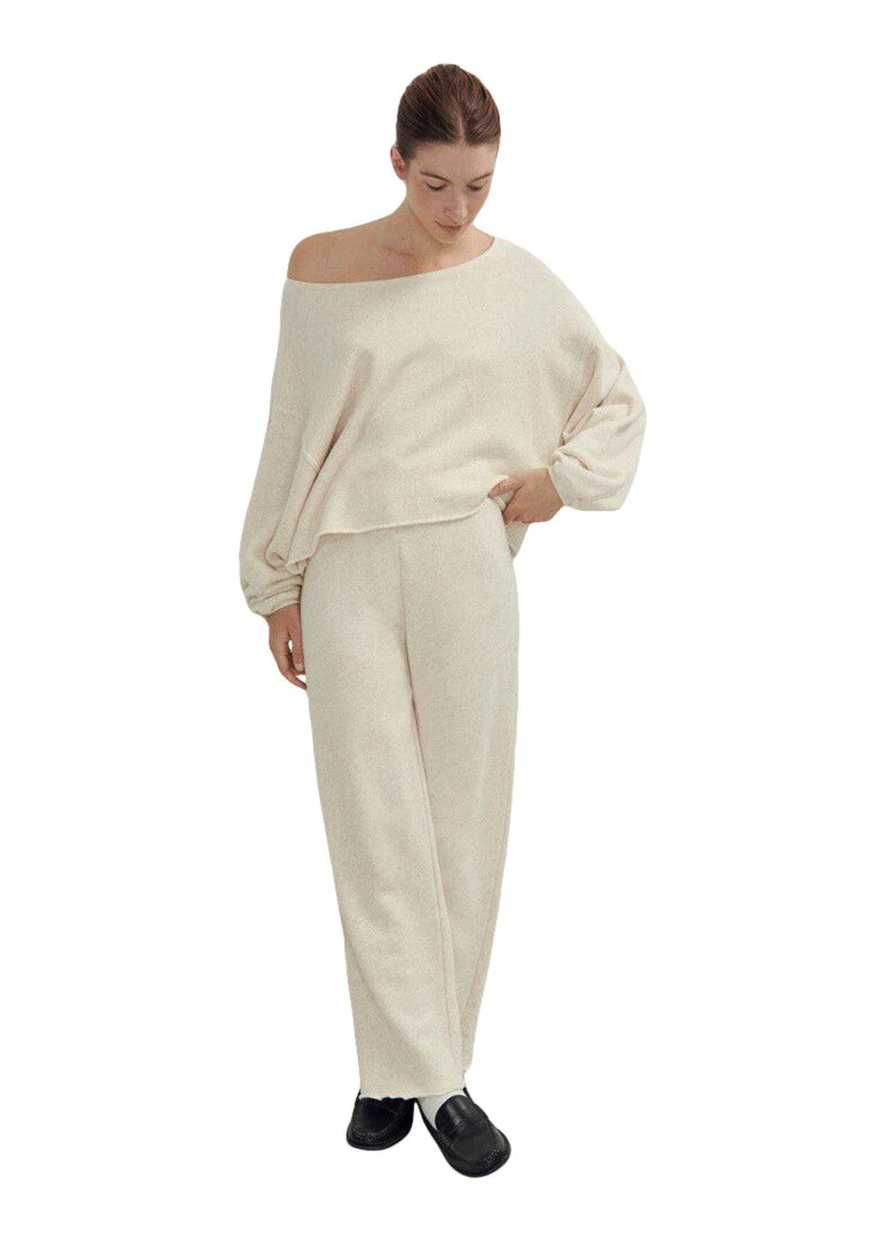 Itonay Joggers - Ecru Melange - Image 2