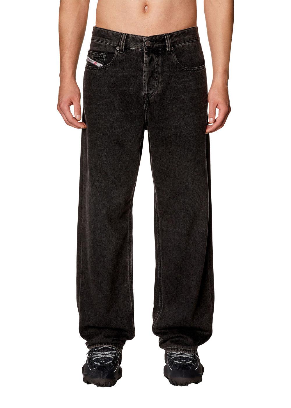 2001 D-MACRO L.30 TROUSERS - Black - Image 2