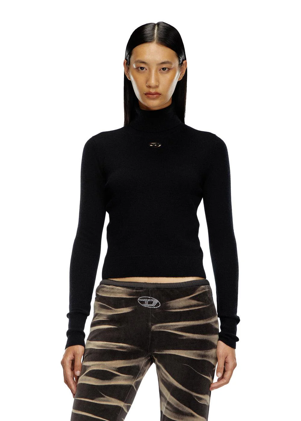 M-AREESAX-TN KNITWEAR - Black - Image 2