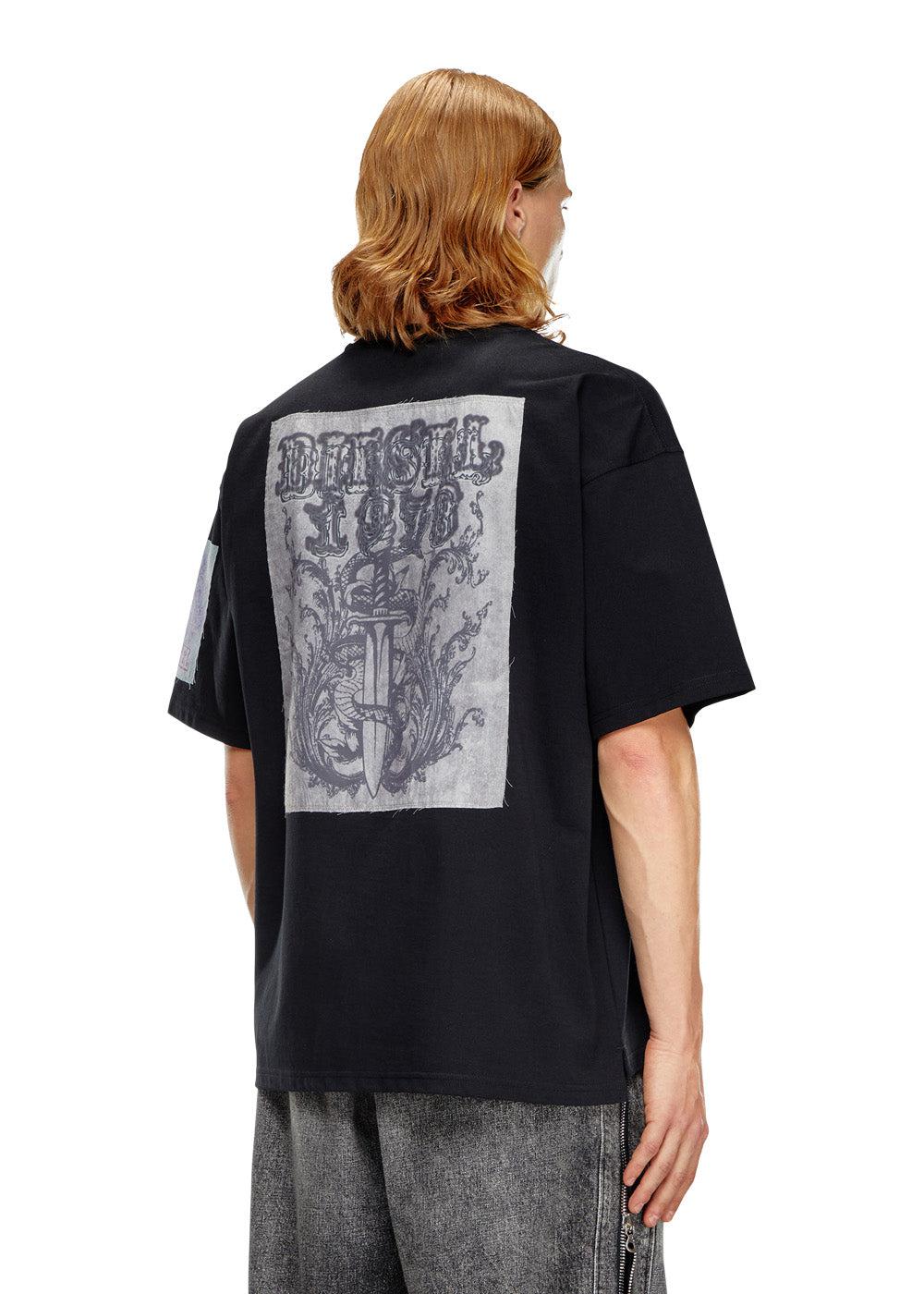 T-BOXT-SLITS-Q10 - Black - Image 3