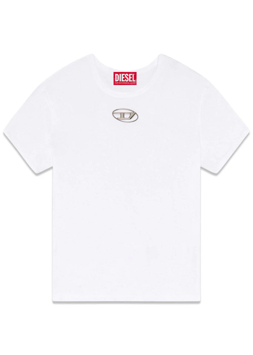 T-UNCUTIE-LONG-OD T-SHIRT - Bright White