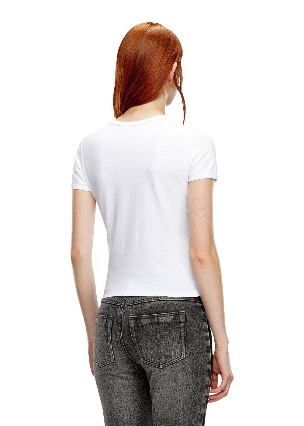 T-UNCUTIE-LONG-OD T-SHIRT - Bright White - Image 3