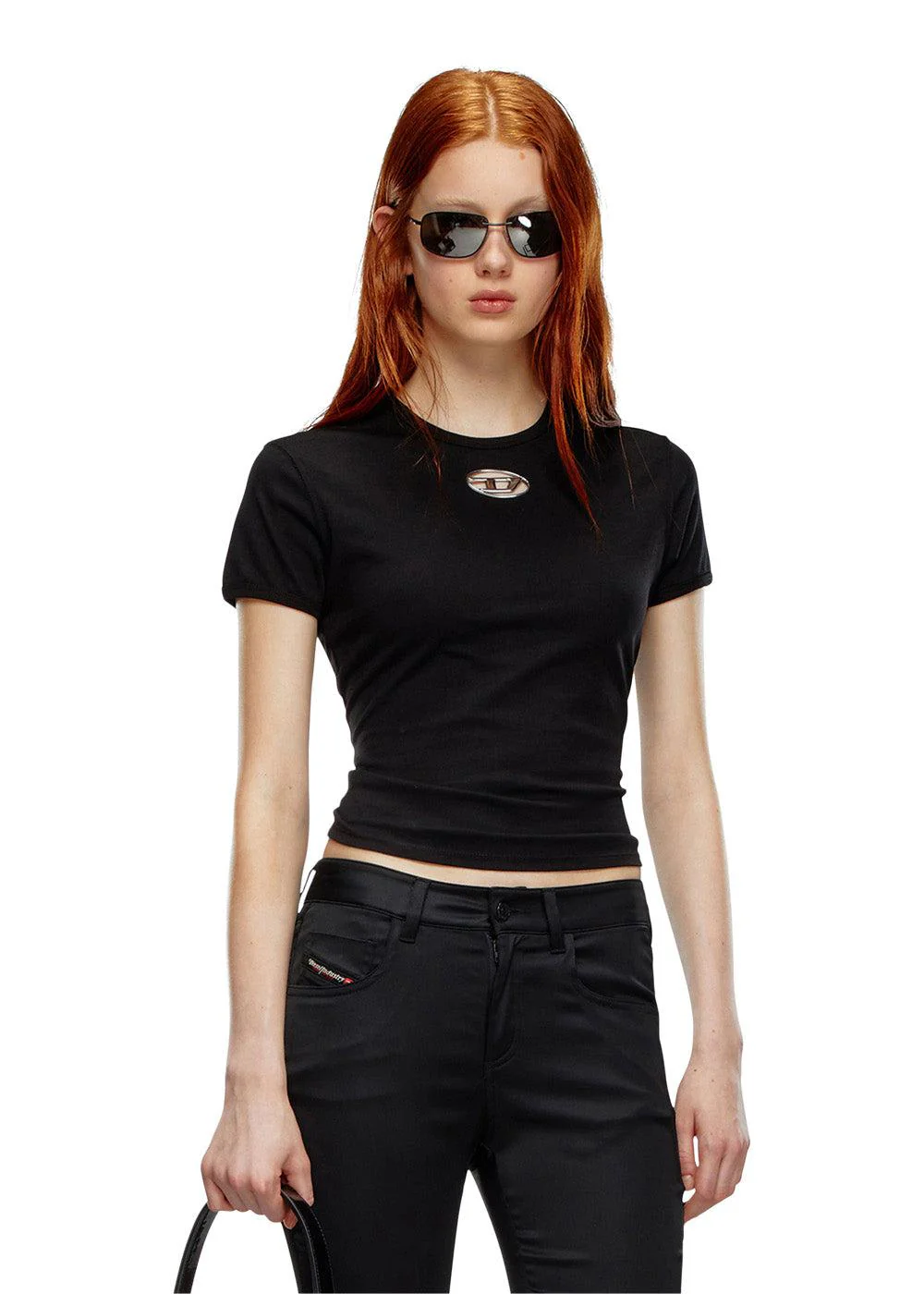 T-UNCUTIE-LONG-OD T-SHIRT - Black - Image 2