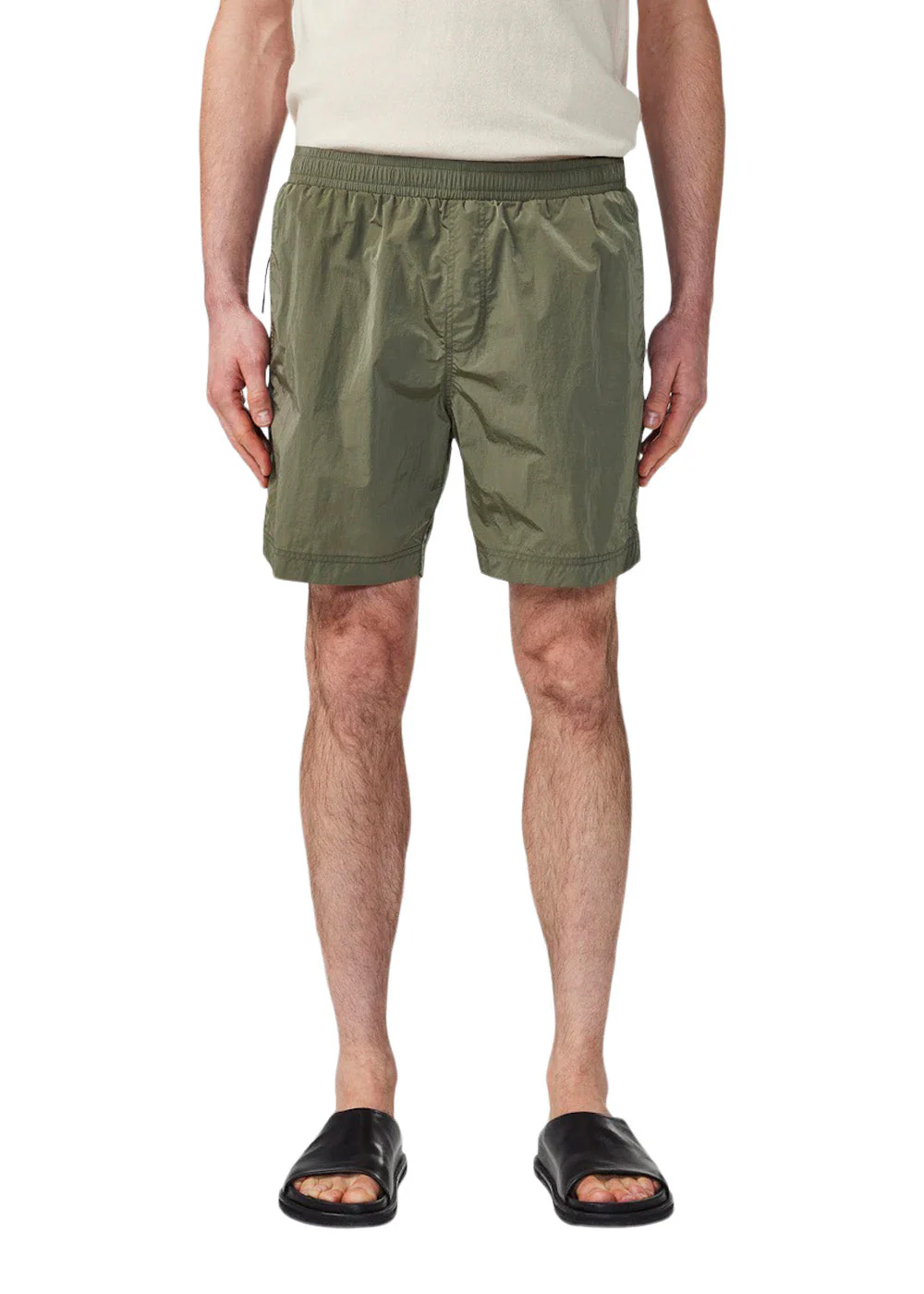 Warren Swim Shorts 1442 - Khaki Army - Image 2