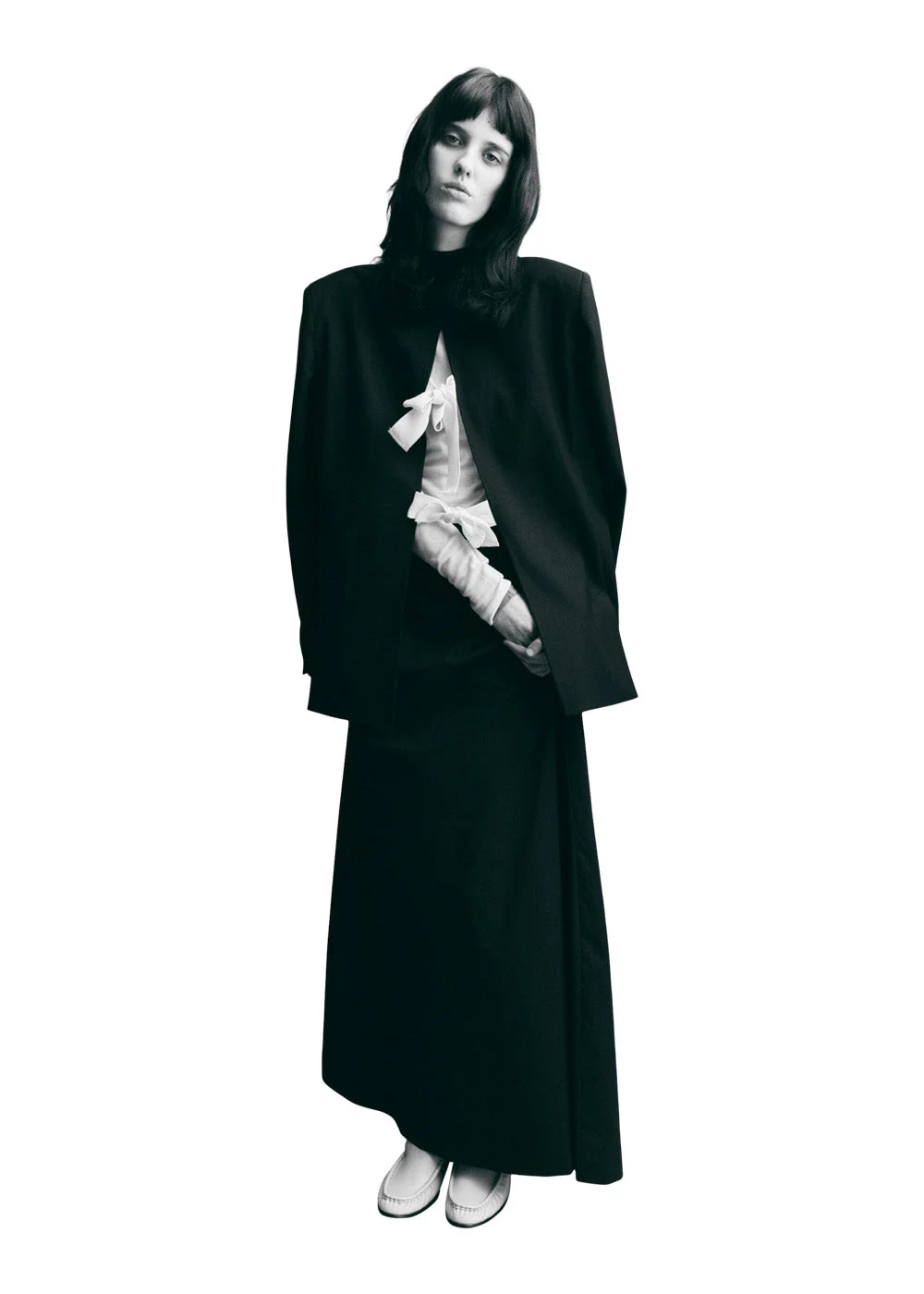 Pluto Bow Blazer - Black
