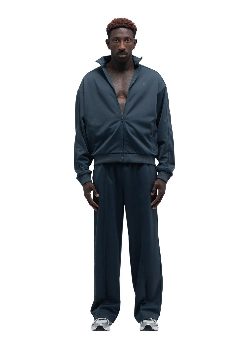 BAZ - TRACK LOUNGE JACKET - Sea Storm - Image 3