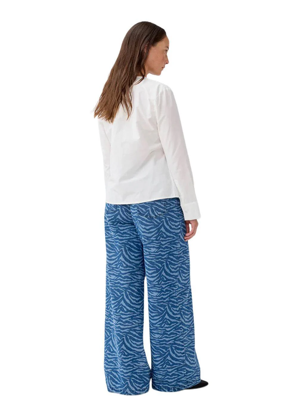 MaseMD print pants - Blue Zebra - Image 6