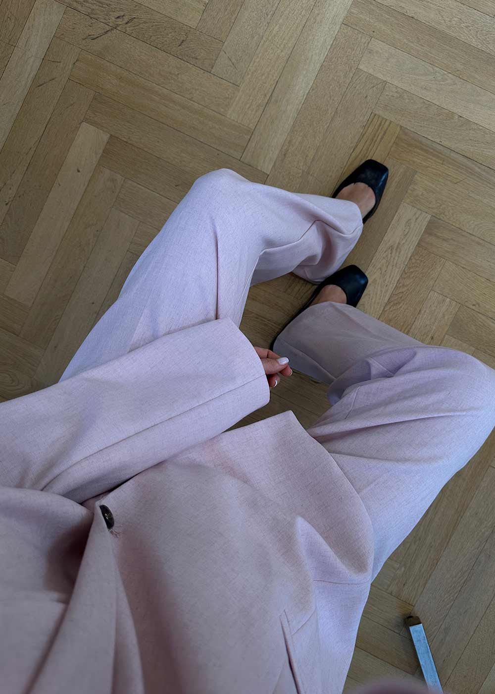 MaxwellMD pants - Pink Melange - Image 2