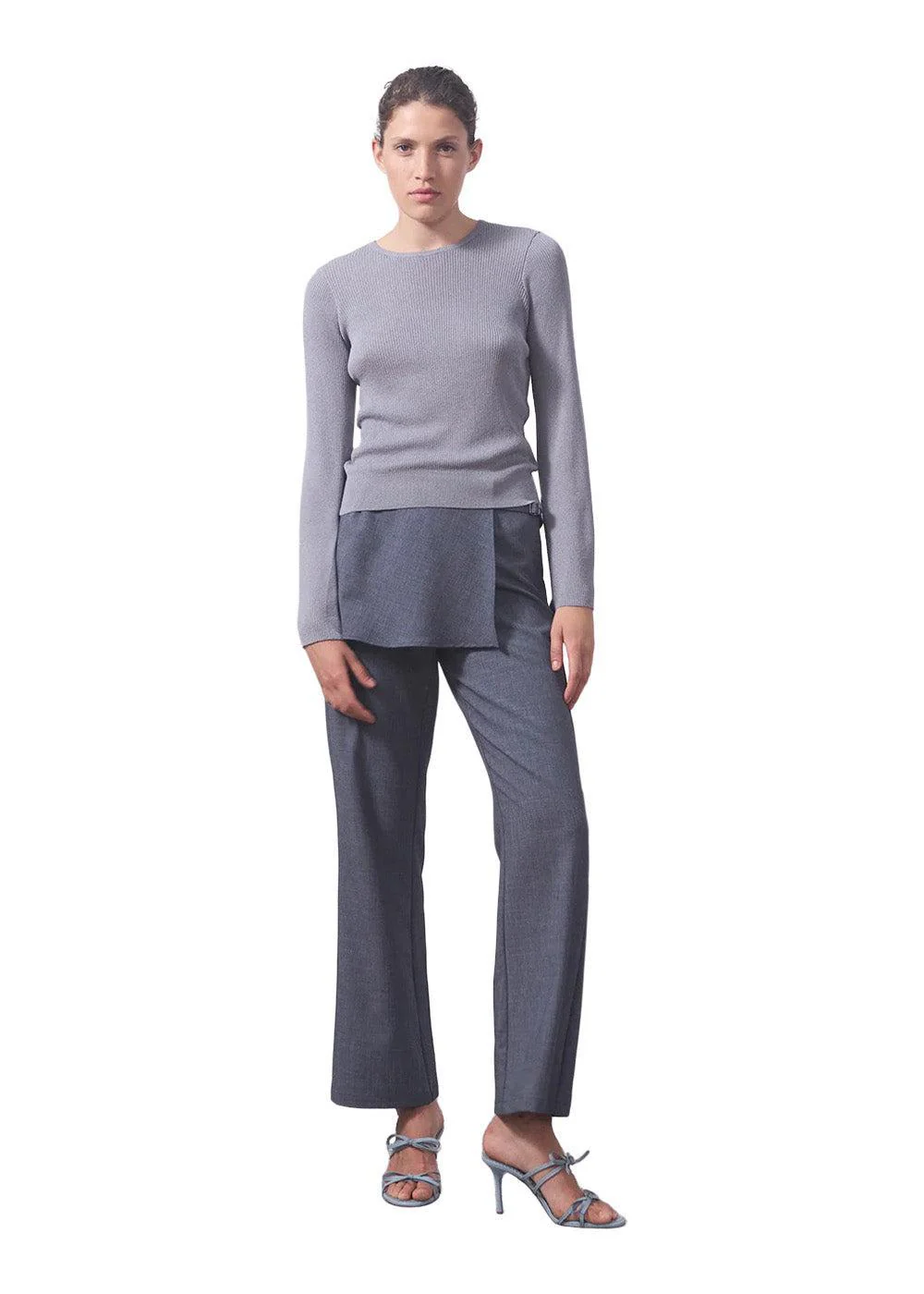 MikkelineMD pants - Dark Grey Melange - Image 8