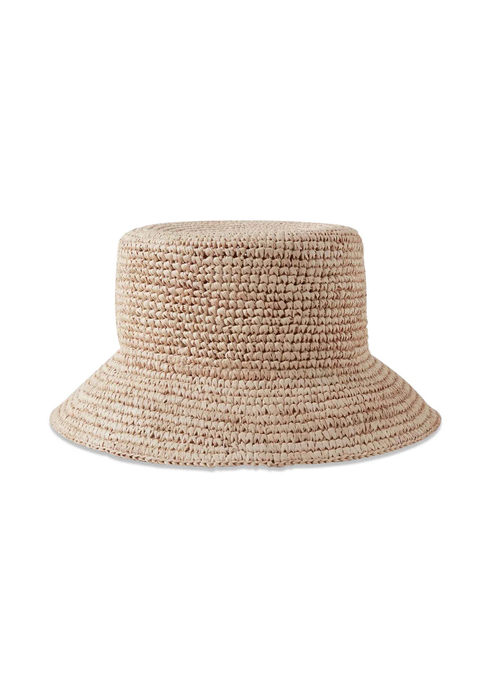 Rafia Bucket Hat - Beige - Image 2