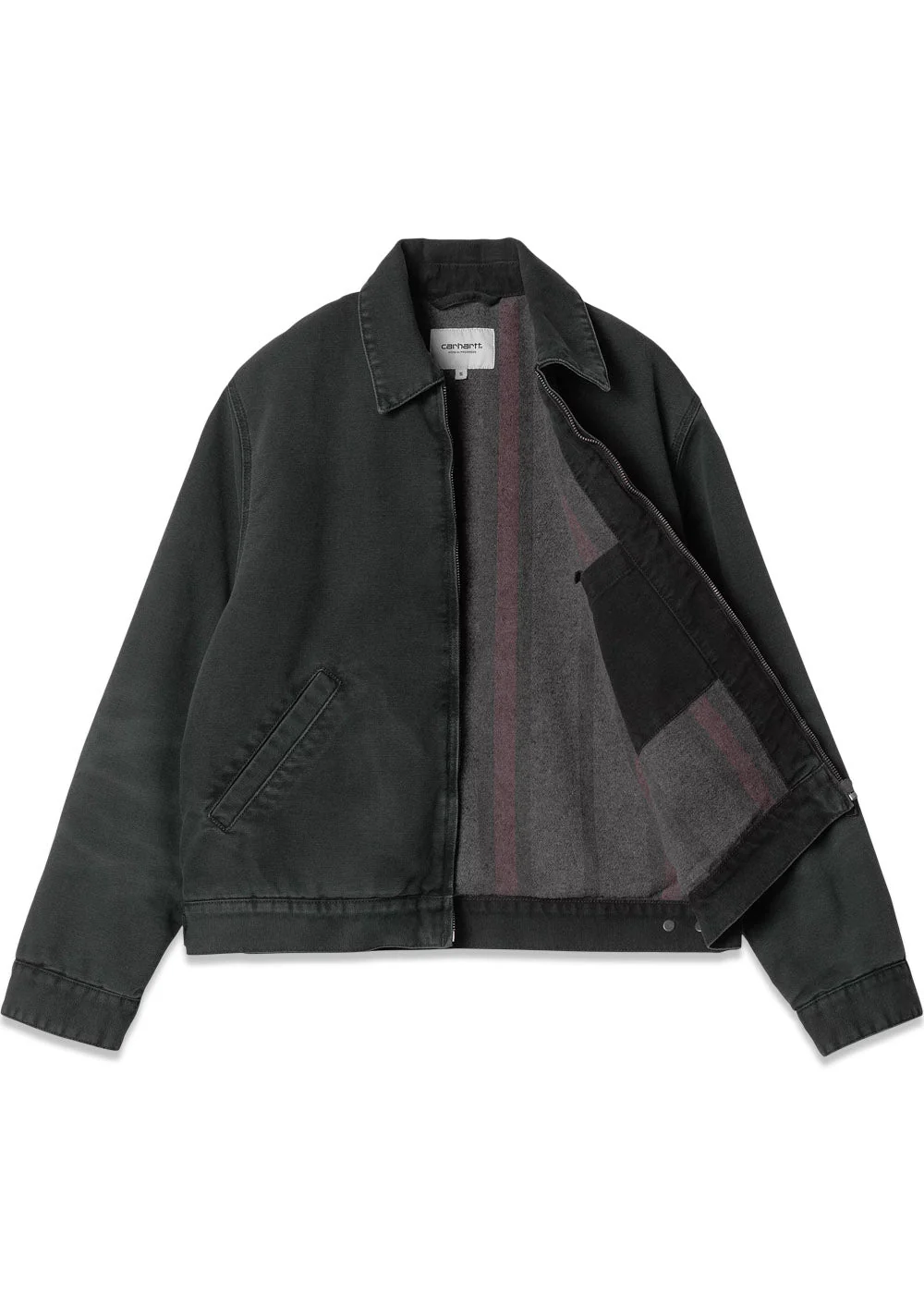 W Dayton Jacket - Black Stone Canvas - Image 4