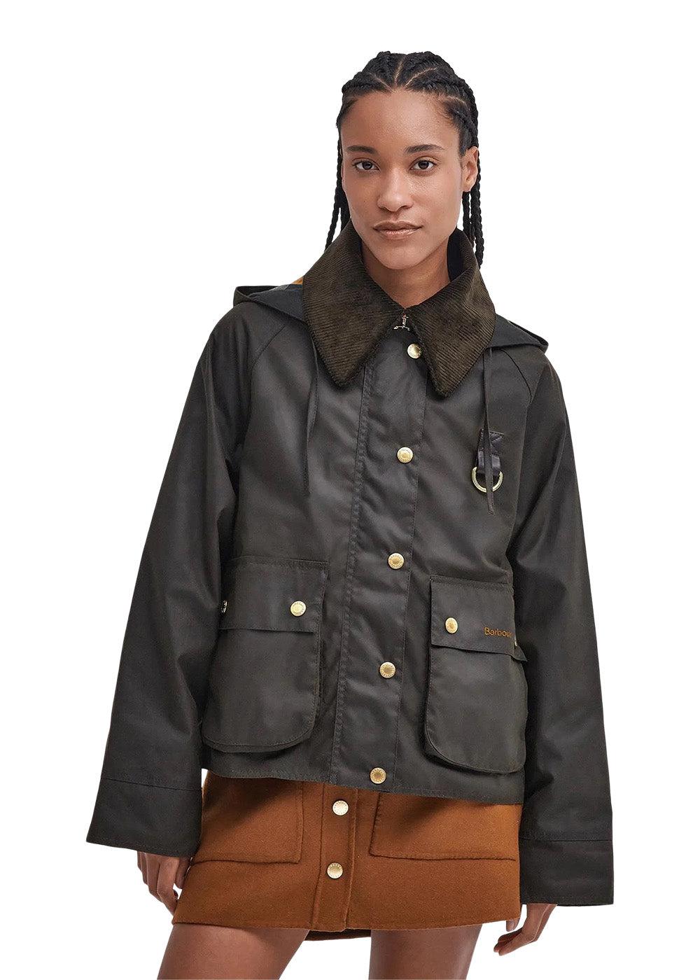 Barbour Reighton Wax - Olive/Ancient - Image 4