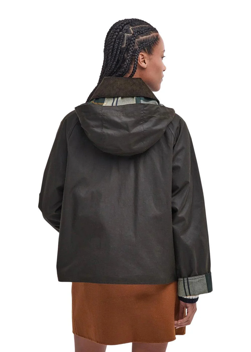 Barbour Reighton Wax - Olive/Ancient - Image 5