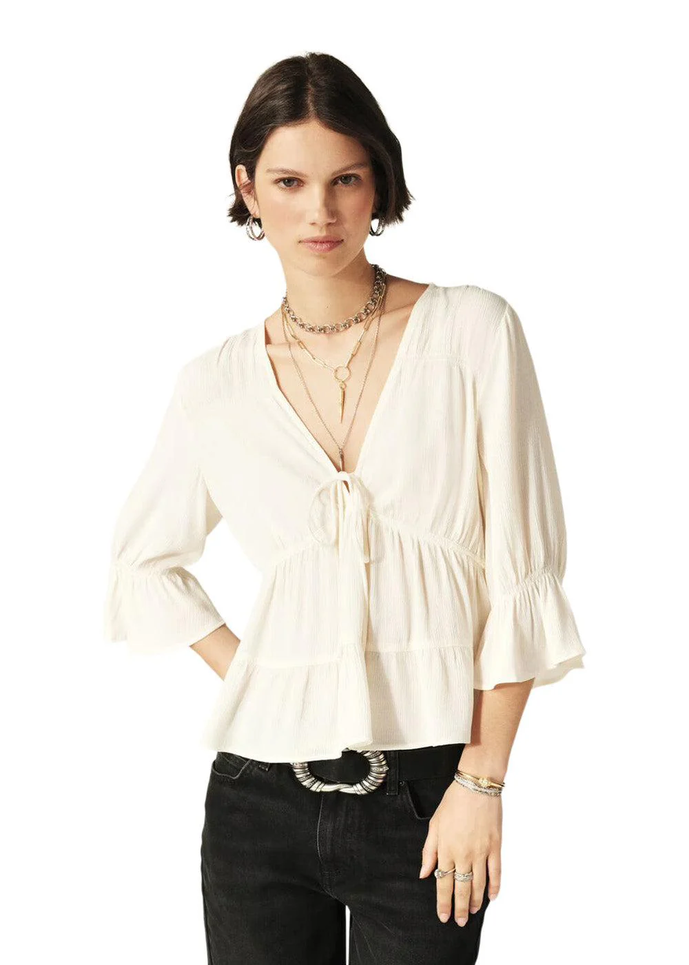 BLOUSE HILDA - Ecru - Image 2