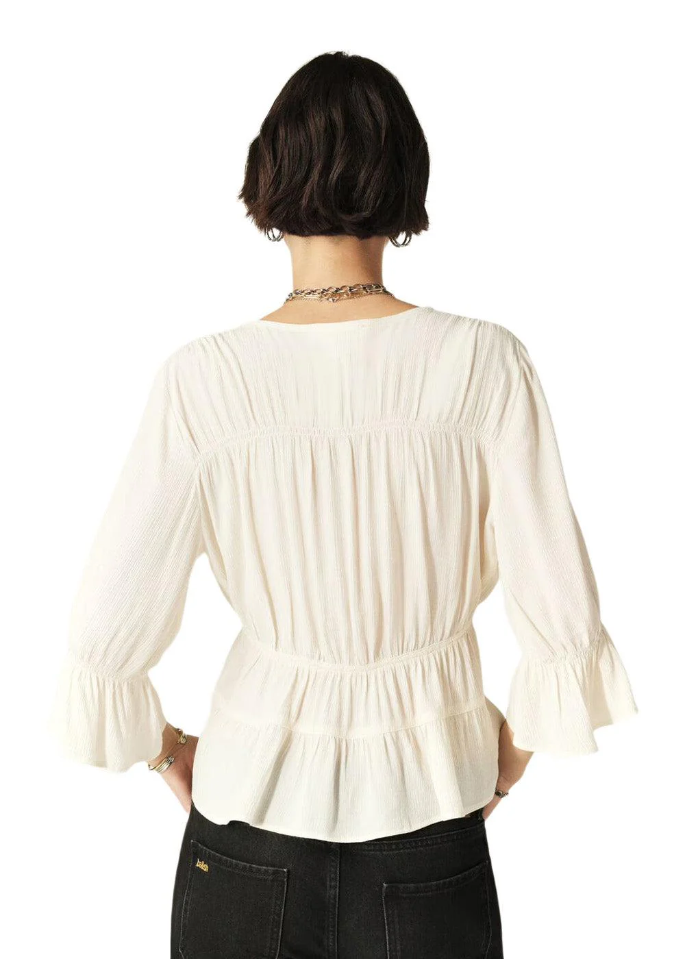 BLOUSE HILDA - Ecru - Image 3