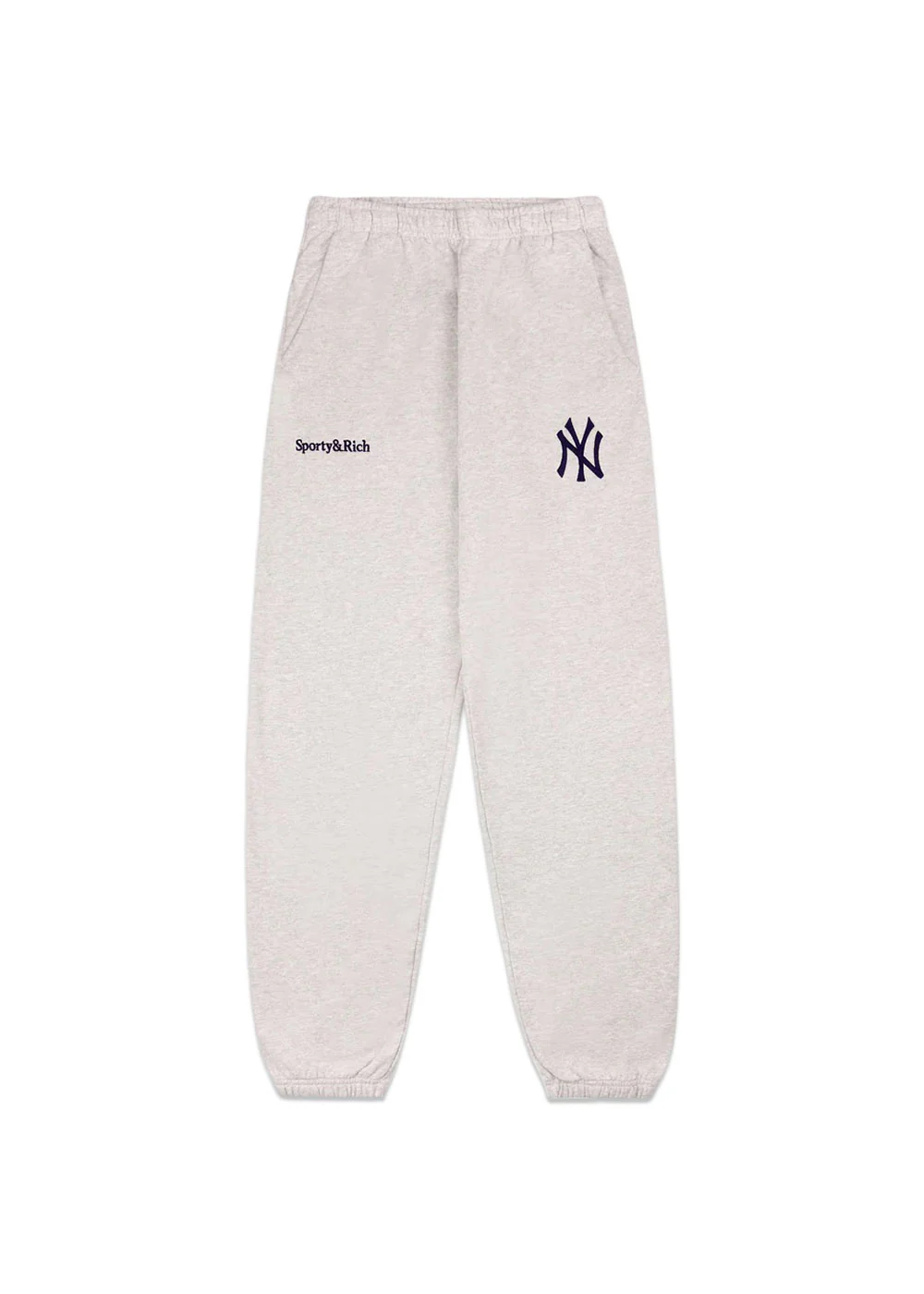 Yankees Serif Sweatpant - Heather Gray