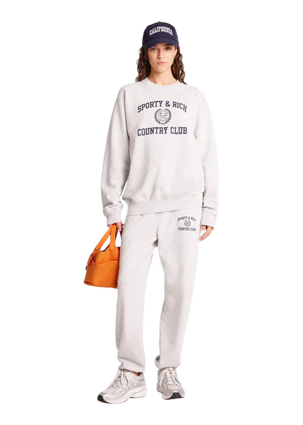Varsity Crest Crewneck - Heather Gray - Image 3