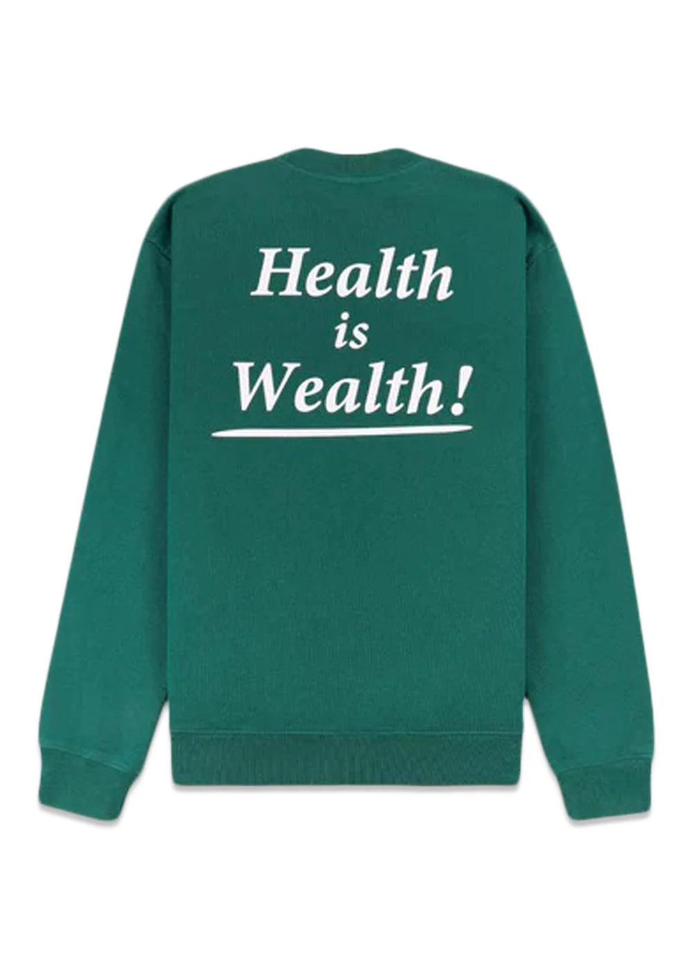 Health Is Wealth Crewneck - Alpine - Image 2
