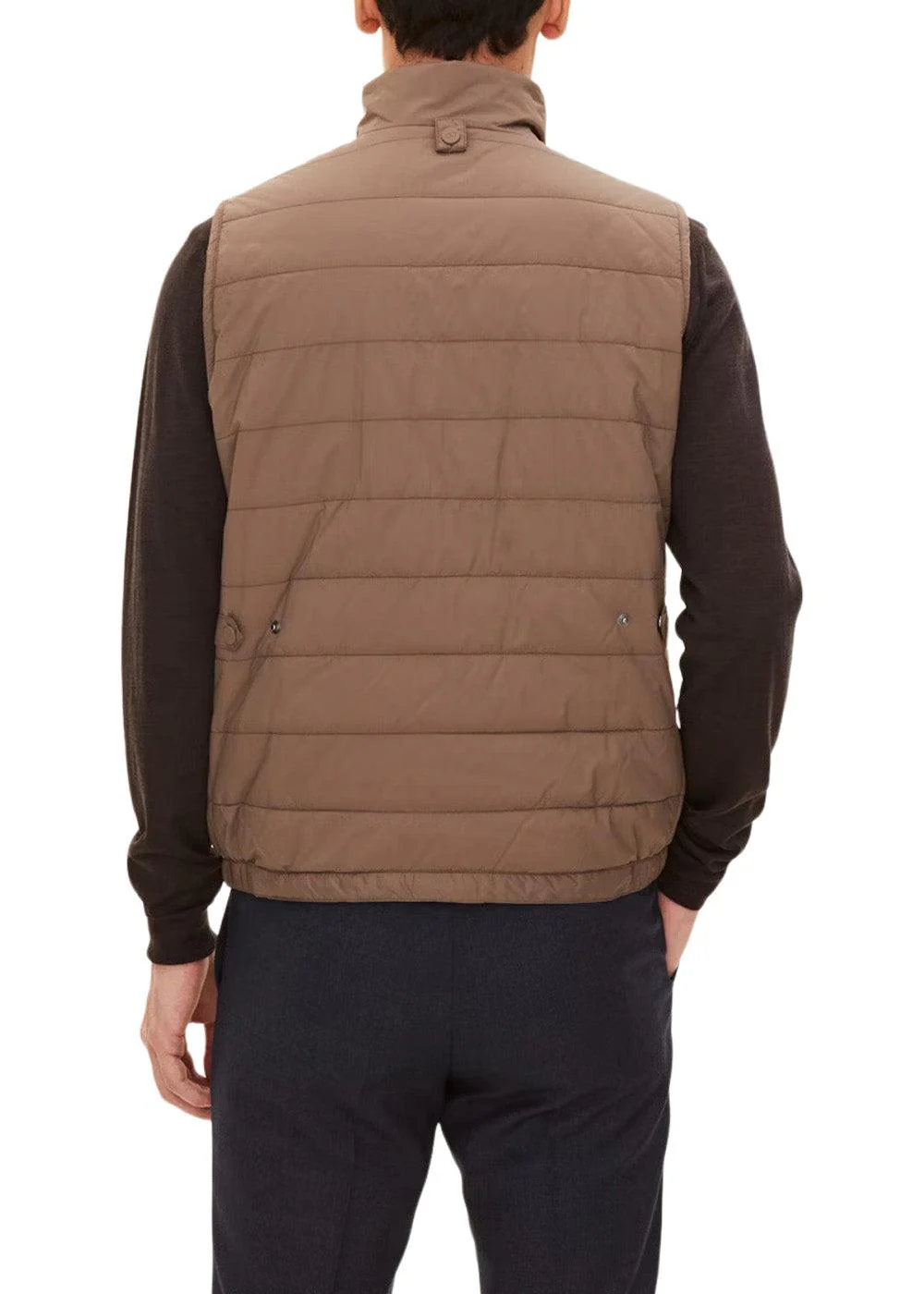 Padded Liner Vest - Walnut Beige - Image 6