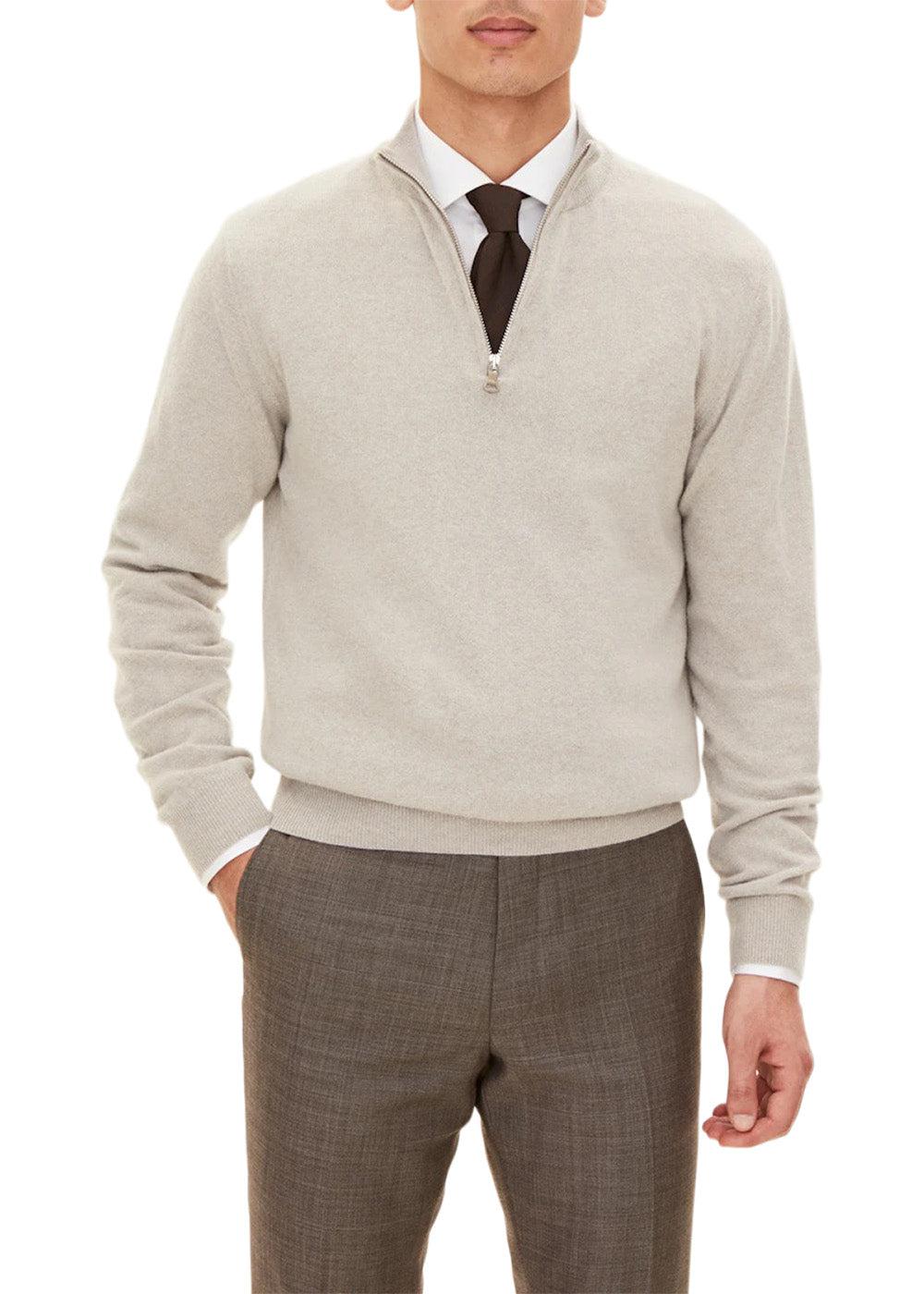 Patton Half Zip - Brick Beige - Image 3