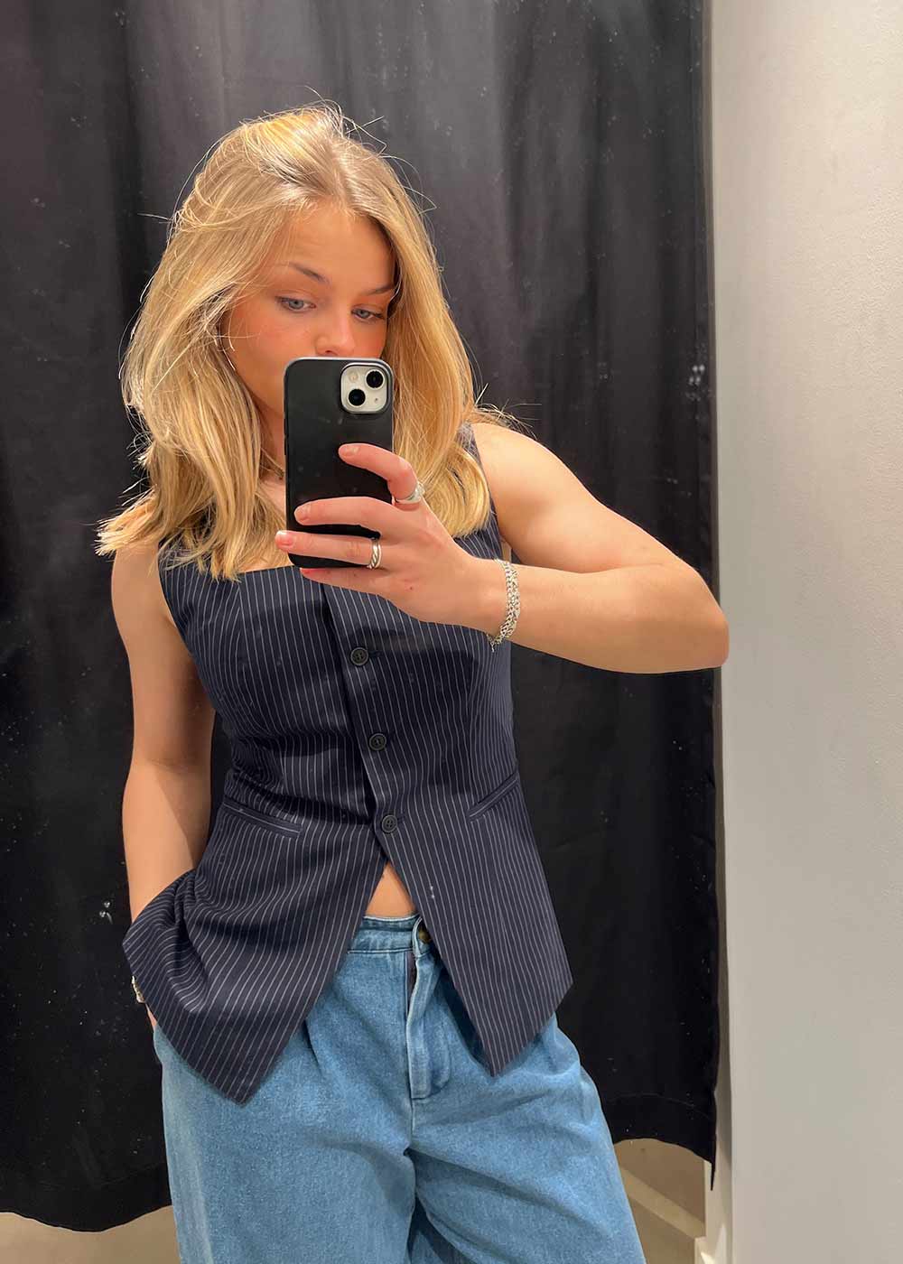 MathildeMD top - Navy Sky - Image 2